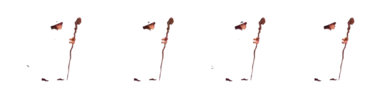 Hexe — Idle-Zauberhaltung (handgemalt, 4f)