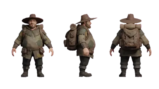 ローポリ3Dアセット — Neta Studio 素材