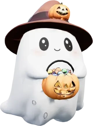 Witch Ghost transparent sprite