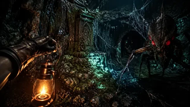 Erste Nacht in der Moss Grotto — 15-Sekunden-First-Person-Reel im 9:16-Hochformat — KI-Video von Neta Studio