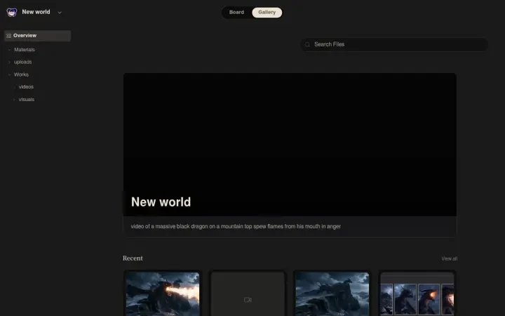 Neta Studio — Ashcrown 世界的图库总览，含种子提示词与作品树状图