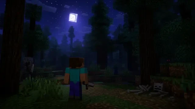 The First Night scene background
