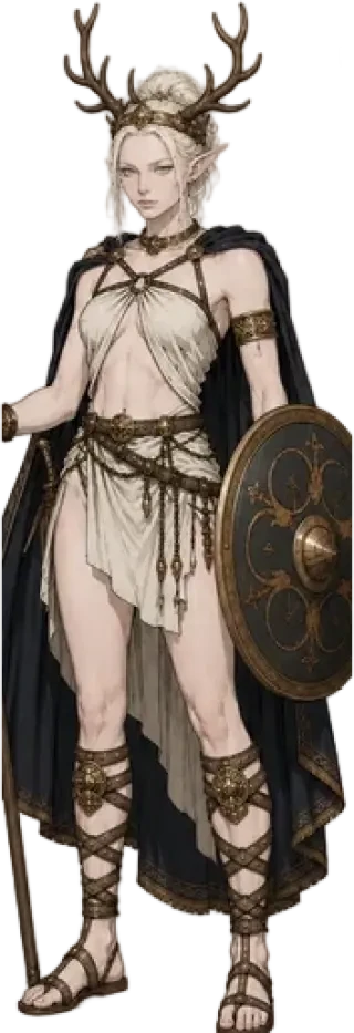 Königin Danna — die Heldenfigur des Weißen Heers