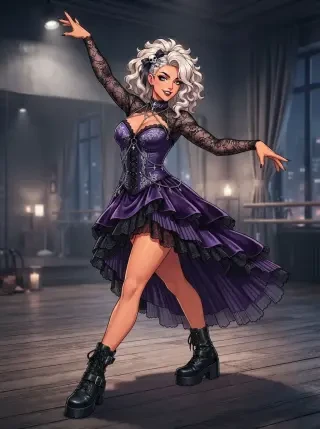 Lena — fiche de personnage de membre du groupe AURELIS