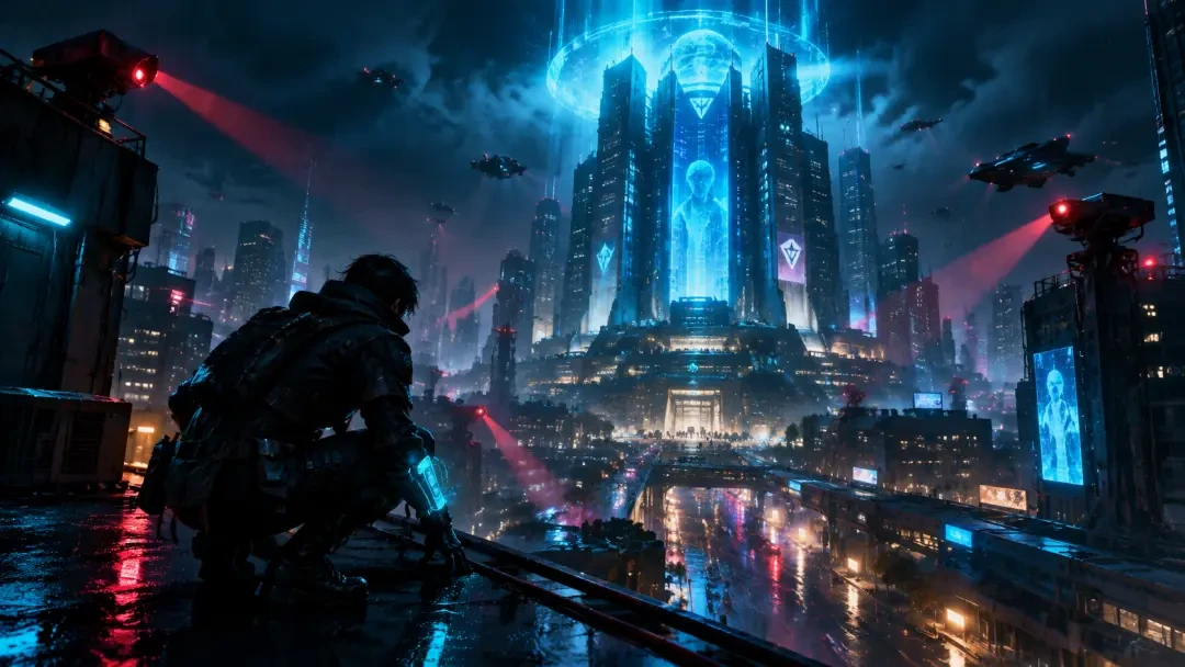Cyberpunk Heist — Juego interactivo de robo furtivo cyberpunk | Juega en línea