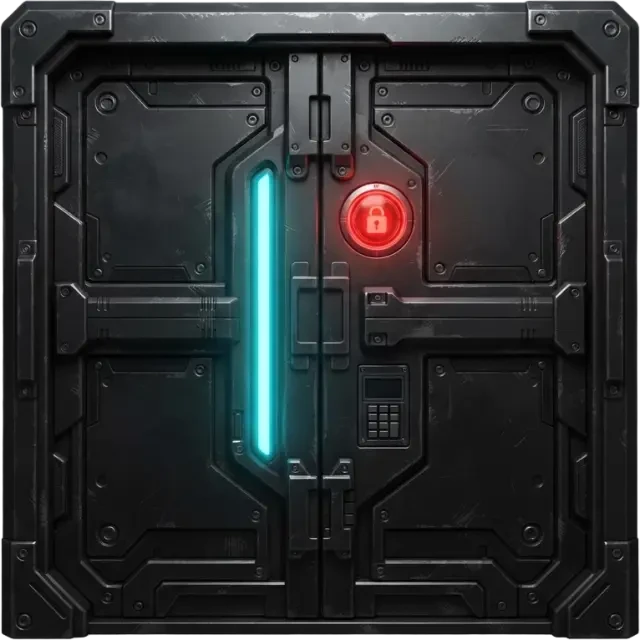 Sprite de la puerta de mamparo de seguridad (PNG transparente)