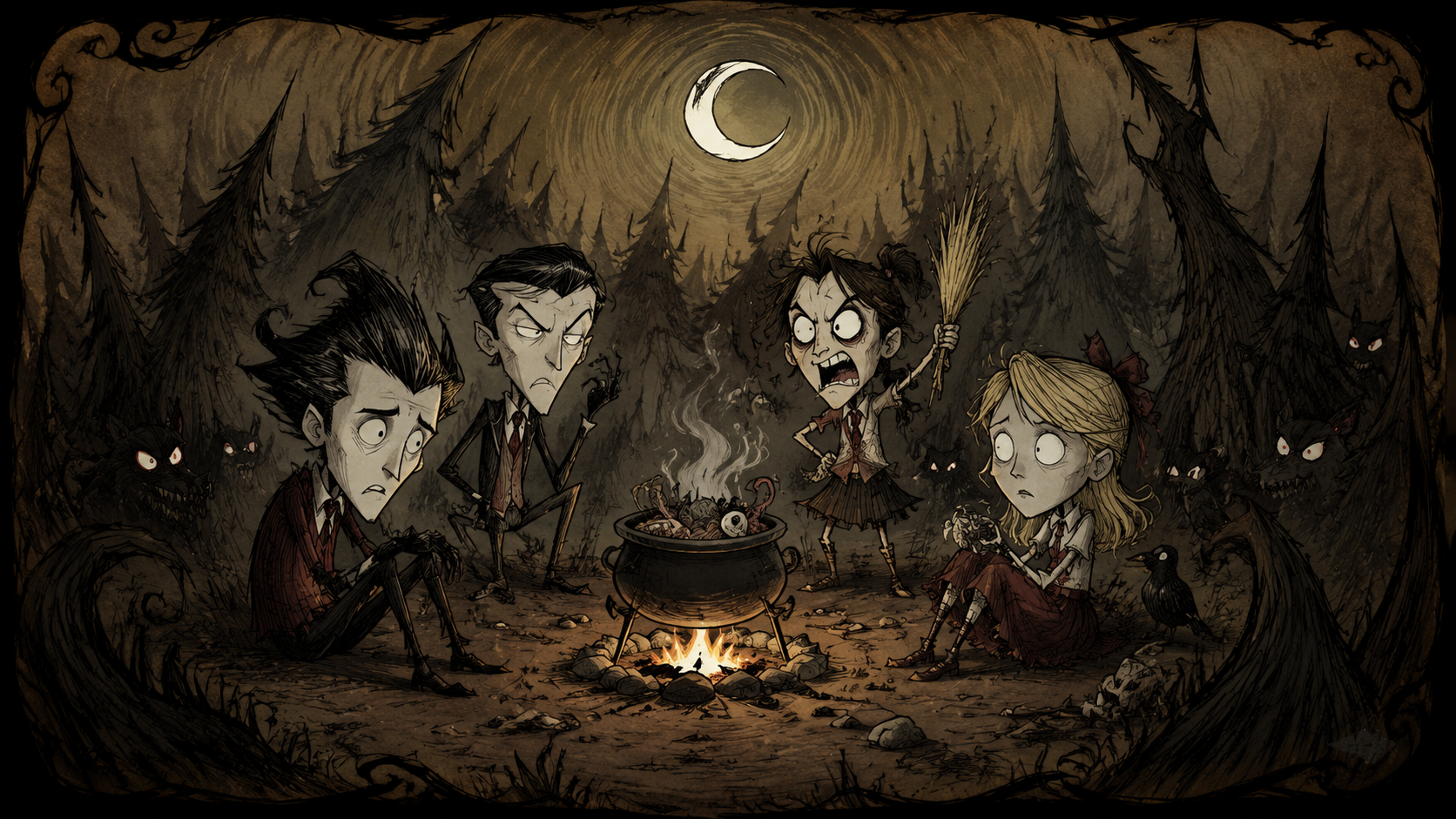Don't Starve Together — DST Worst Teammates: Player Skit Compilation
