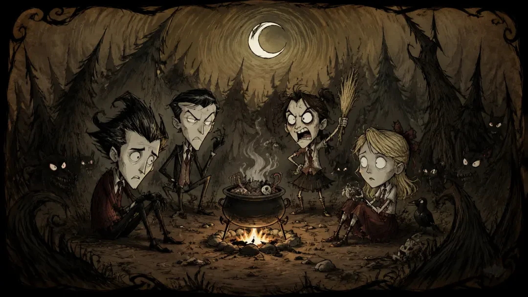 Don't Starve Together — DST Worst Teammates: Player Skit Compilation