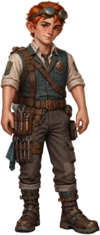 Sprite transparente de Gimble Thatch