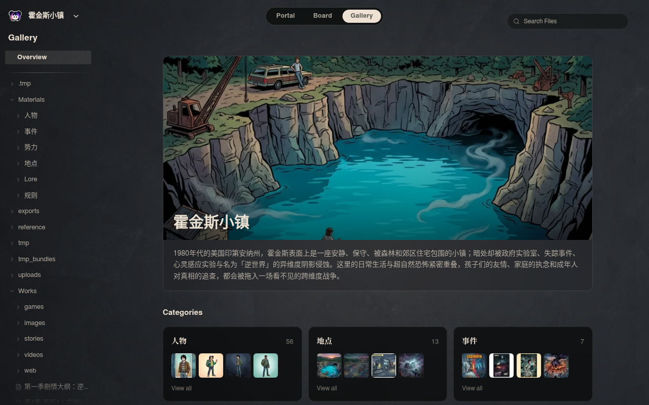 Neta Studio——霍金斯小镇图库与档案