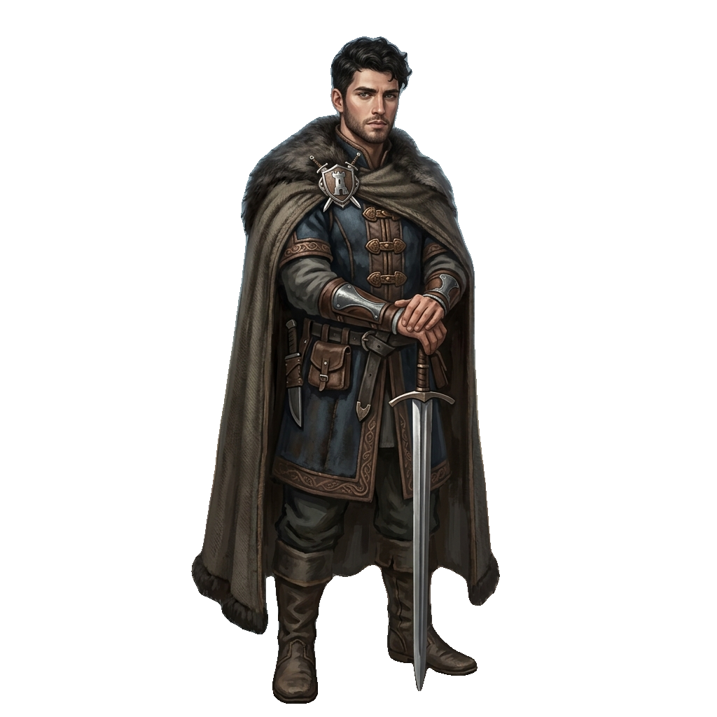 Sprite transparente de Edric — Lorde de Herfangen