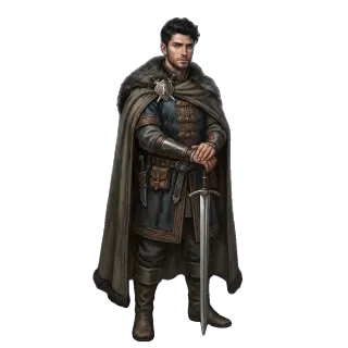 Sprite transparent d'Edric — seigneur d'Herfangen