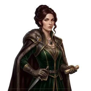Sprite transparent de Margaret von Carstein — maîtresse de la guilde marchande