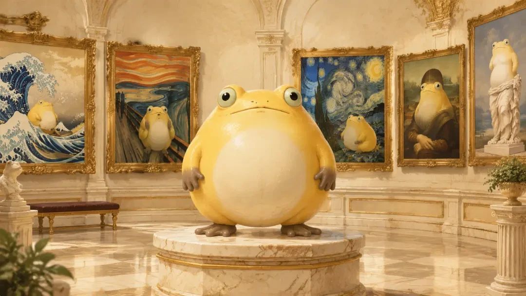 Die Milchfrosch-Ursprungsgeschichte: Von Nai-Long-Fan-Art zum Internet-Avatar