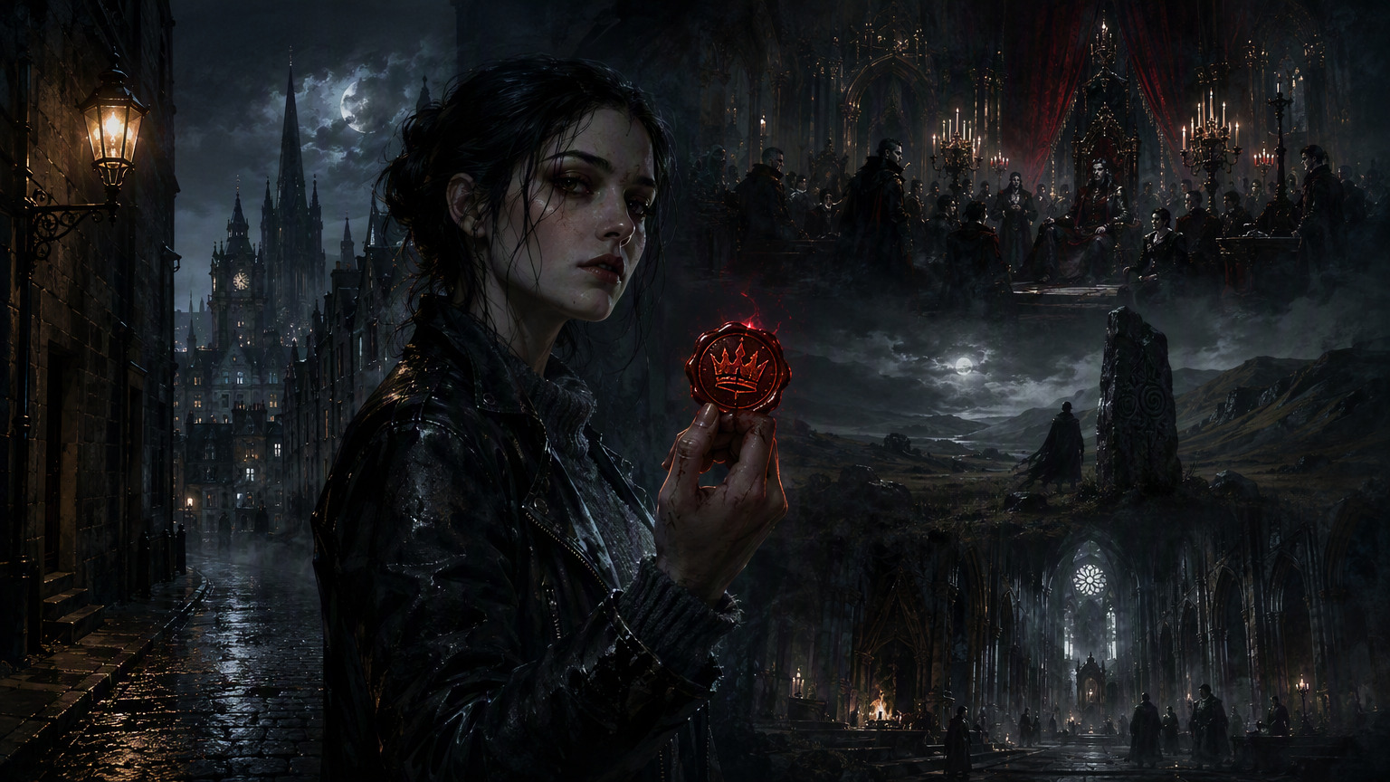 Night Over the Isles — A V20 Gothic Noir Interactive Game