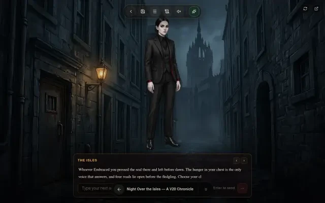 Night Over the Isles — gameplay, a escolha de clã