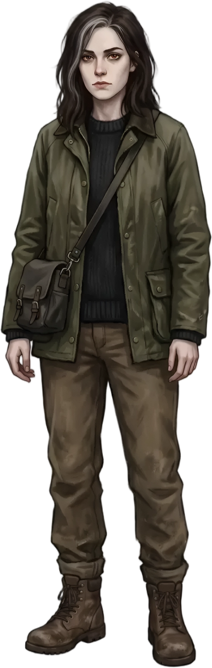 Sprite transparente de Elara Gangrel