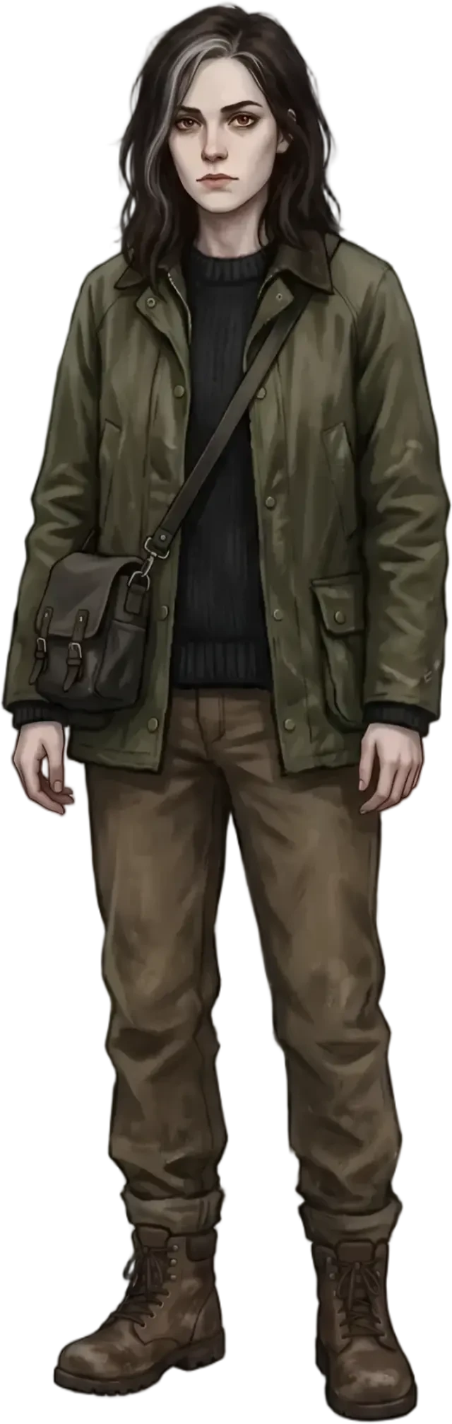 Sprite transparente de Elara Gangrel