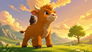 牛来入梦 — 16:9 AI 게임 커버