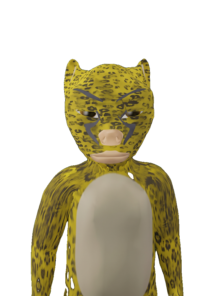 豹拉 transparentes Sprite