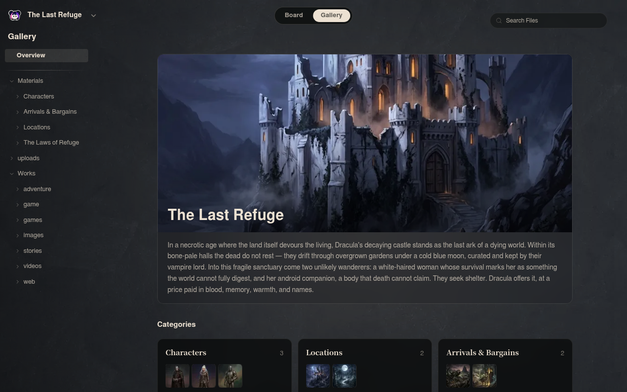 Neta Studio — The Last Refuge gallery overview