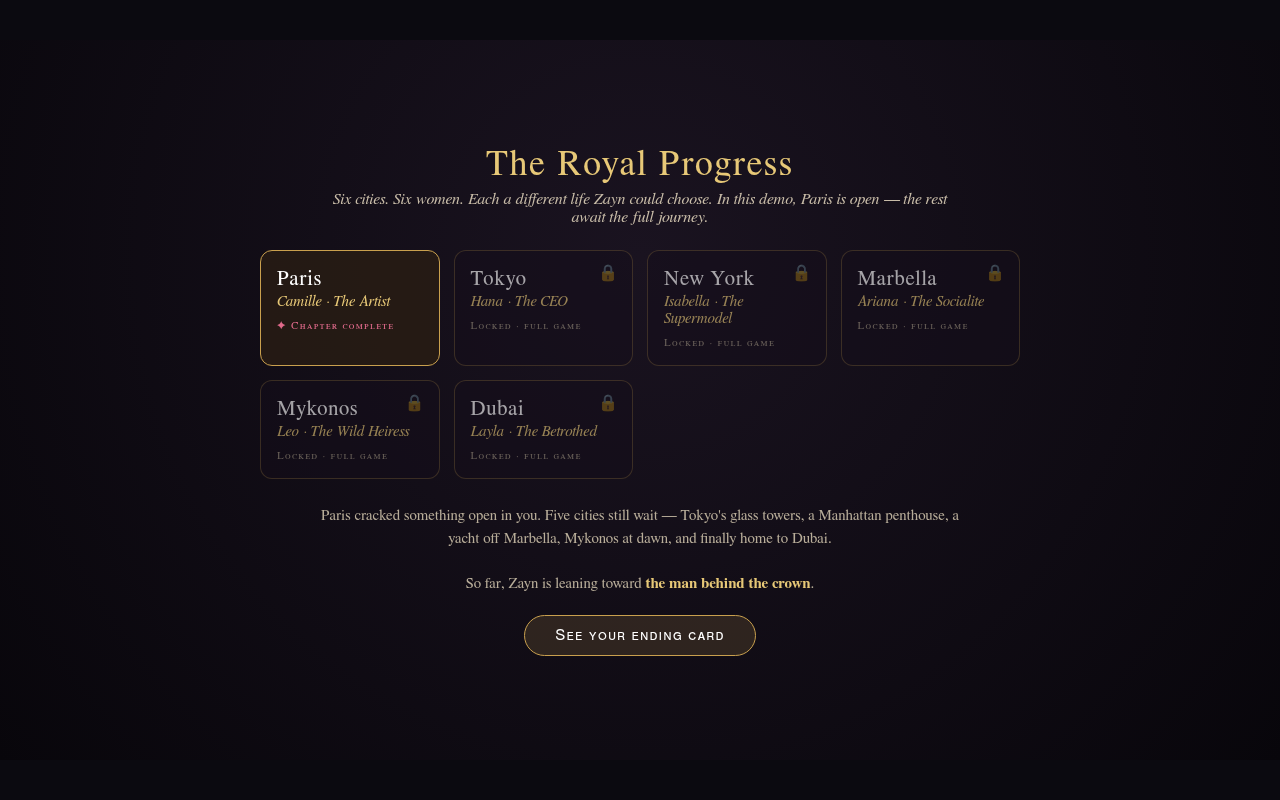 Gameplay — Die Städtekarte „The Royal Progress“