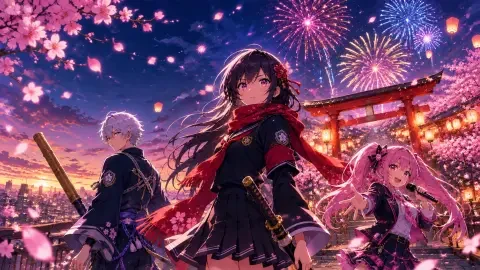 Festival Awakening — Anime OP Beat (Kling) — AI Video