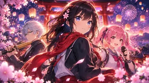 Sakura Genesis Key Visual — Title-Card Poster (GPT Image 2) — AI Video