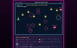 Palace Arcade Escape — un minijuego de arcade jugable del mismo mundo