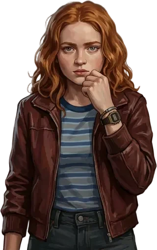 Sprite de Max Mayfield (PNG transparente)