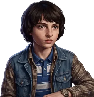 Sprite de Mike Wheeler (PNG transparente)