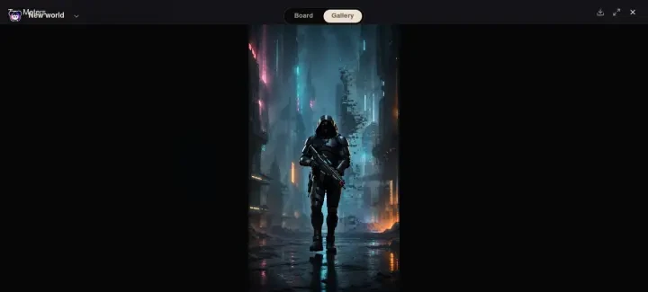 Neta Studio: TEN METERS abierto en el reproductor de la galería