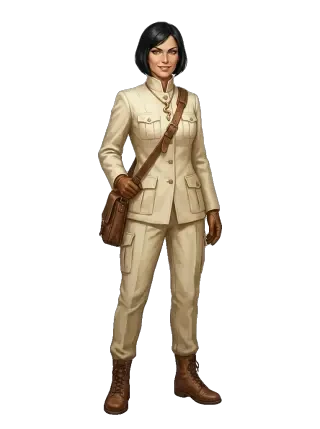 Madame Vesper 中立 透過スプライト