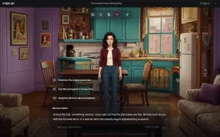Gameplay — first branching choices