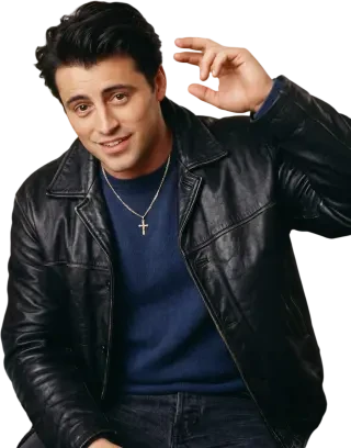 Joey Tribbiani — the loyal witness sprite