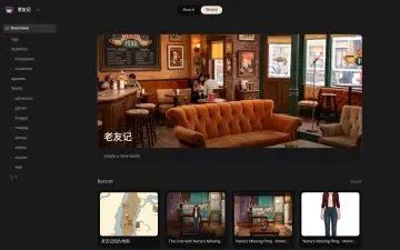 Neta Studio — the 老友记 world overview
