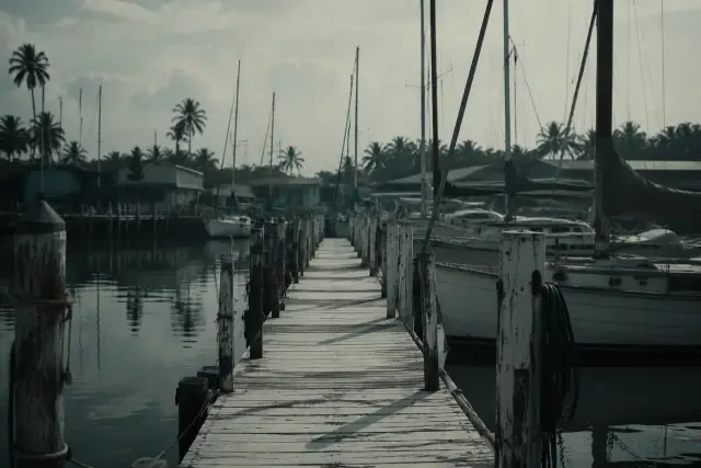 Florida harbor background