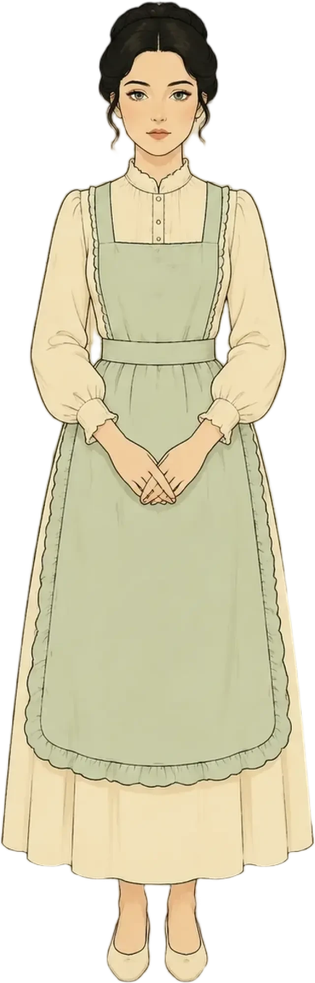 Sprite — Sabrina, transparent PNG cutout