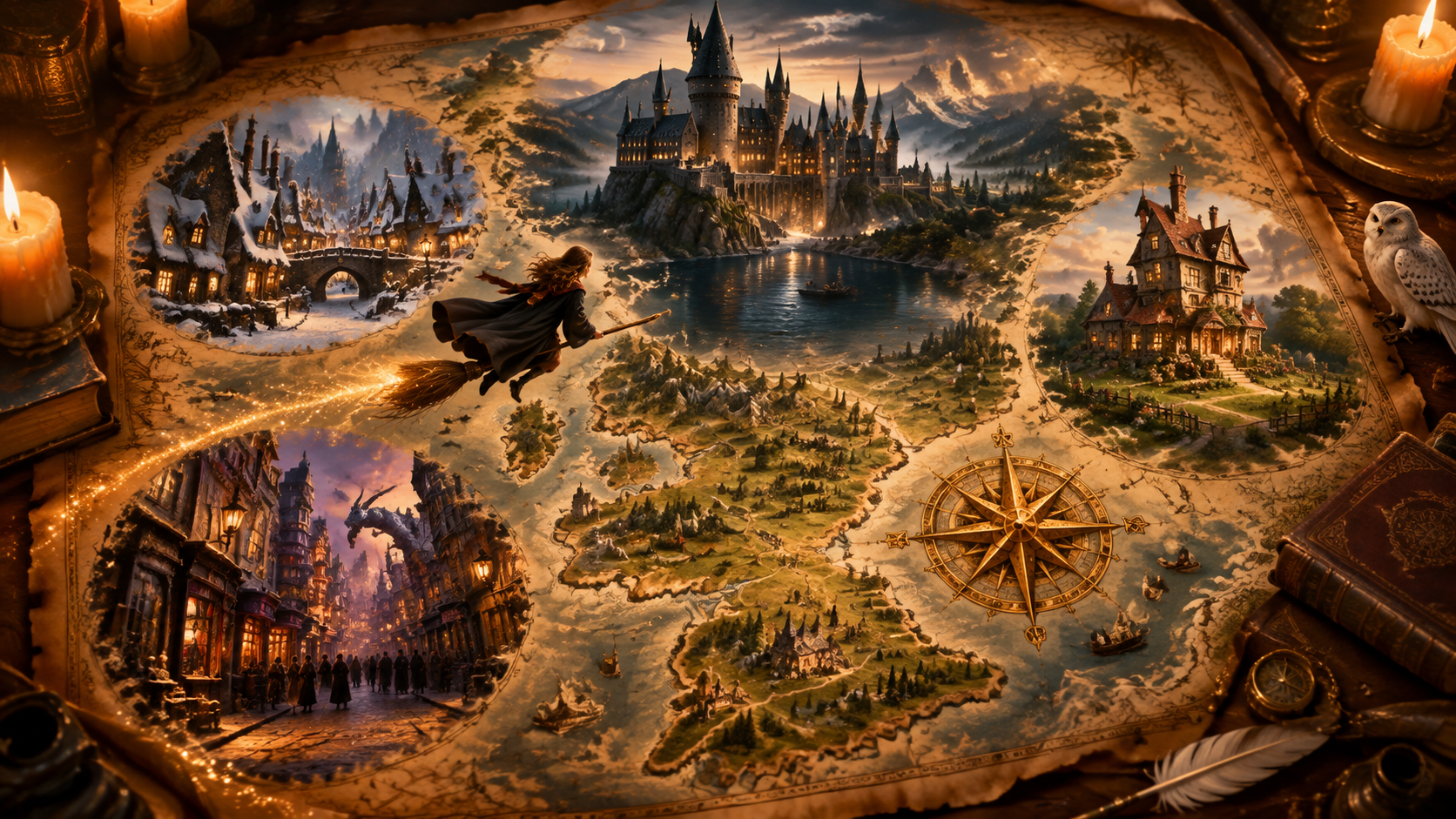 Wizarding Britain — Interactive Atlas
