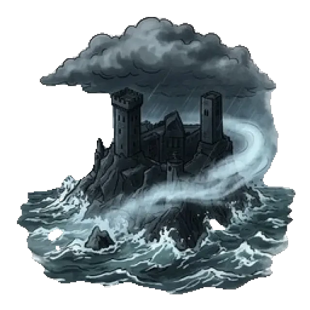 素材 — 阿兹卡班透明 PNG