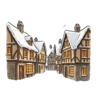 Sprite — PNG transparente de Hogsmeade