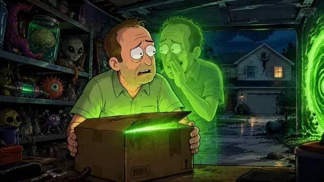 Jerry's Box — arte de portada del juego en 16:9