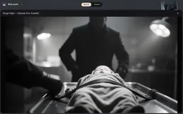 Neta Studio — 영상 미리보기에서 재생 중인 렌더링된 에피소드