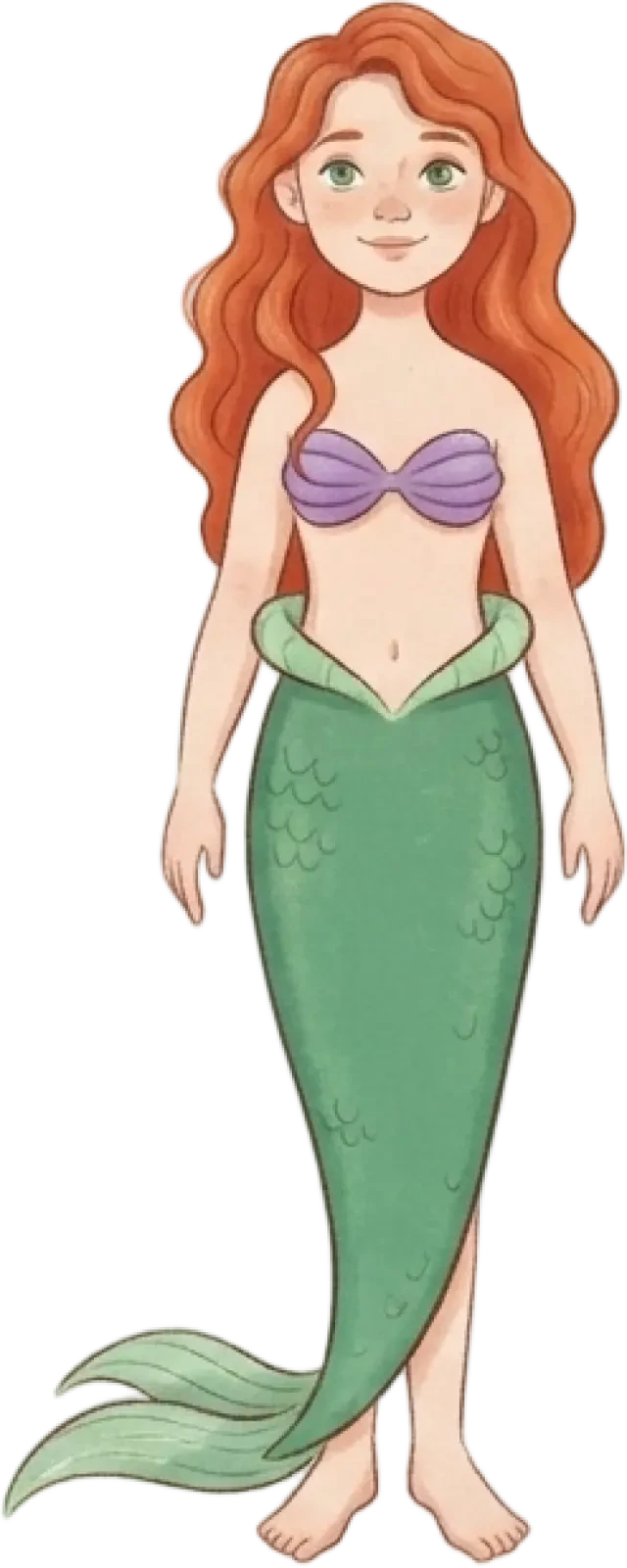 Ariel transparent sprite