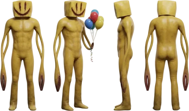 Der Partygoer — transparentes Sprite