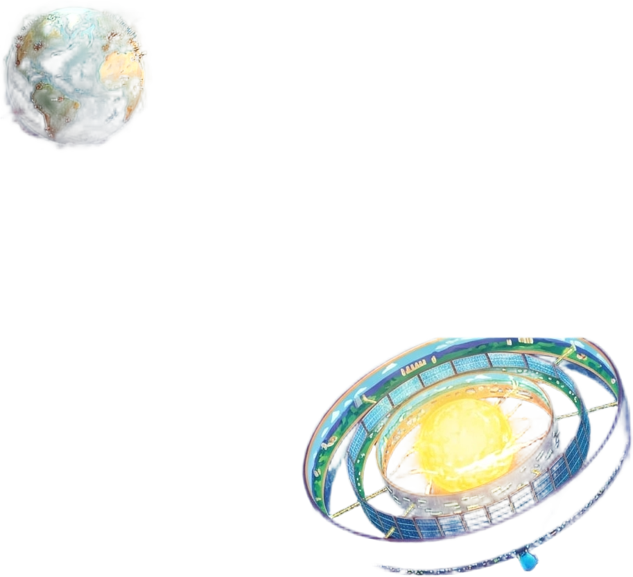 去背图——戴森球解说元素的透明PNG