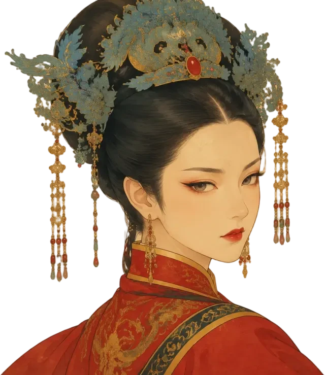 Hua Fei transparent sprite — the favourite of Yikun Palace