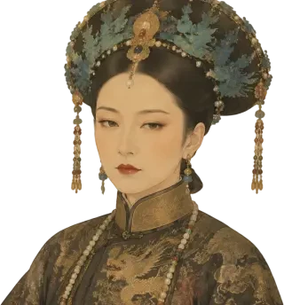 皇后の透過立ち絵 — 後宮の主