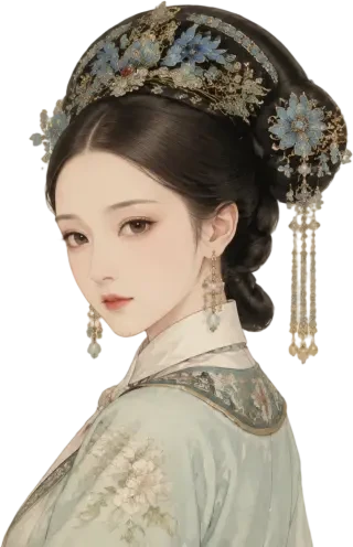 甄嬛の透過立ち絵 — 碎玉軒の貴人