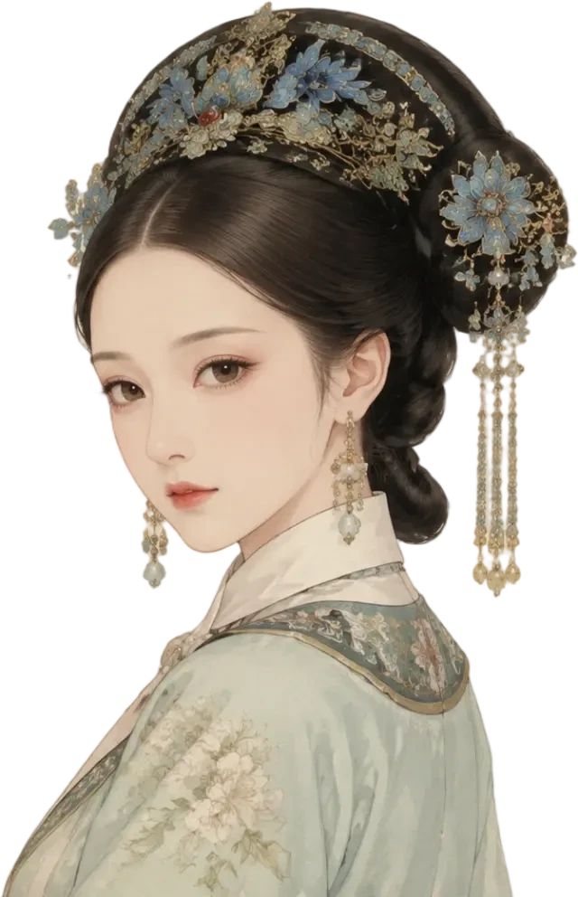 Zhen Huan transparent sprite — the Guiren of Suiyu Pavilion